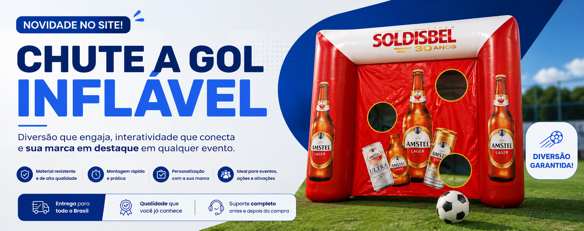 Chute a Gol Inflavel